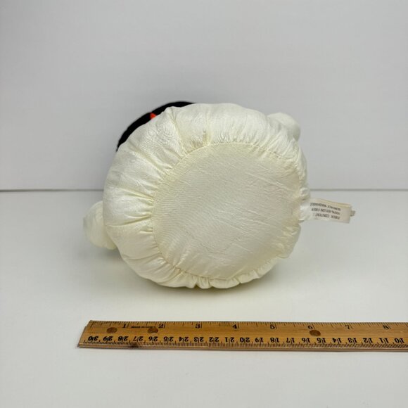 Vtg 90s Snowman Stuffed Plush Soft Puffy Nylon Material Holiday Christmas Winter - Picture 11 of 11